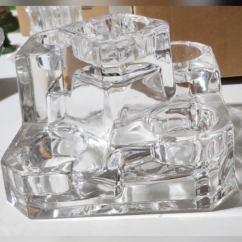 Crystal Tealight Castle